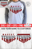 Tennis Template 007 | SVG Cut File