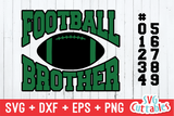 Football Brother | SVG Cut File