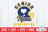 Football Senior Nana | SVG Cut File