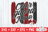 Color Guard Nana | SVG Cut File