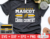Cross Country Template 008 | SVG Cut File
