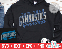 Gymnastics Grandma | Template 008 | SVG Cut File
