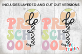 Preschool Teacher | School | SVG Cut File