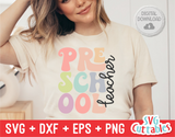 Preschool Teacher | School | SVG Cut File