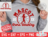 Cross Country Template 009 | SVG Cut File