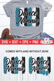 Dance Nonnie Brush Strokes | SVG Cut File
