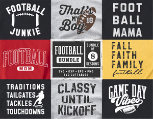 Football SVG Bundle 4