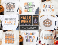 Halloween Sublimation Bundle | PNG Print Files