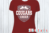 Cheer svg Template 009, svg cut file
