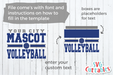 Volleyball Template 009