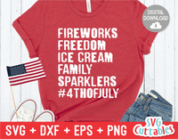 #4thofjuly  | Fourth of July  SVG Cut File