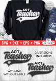 Art Teacher | Teacher SVG Cut File