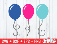 Balloons  | SVG Cut File