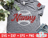 Baseball Nanny | Softball Nanny | SVG Cut File