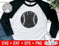 Distressed Baseball, Distressed Softball