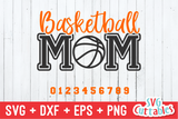 Basketball Mom | SVG Cut File