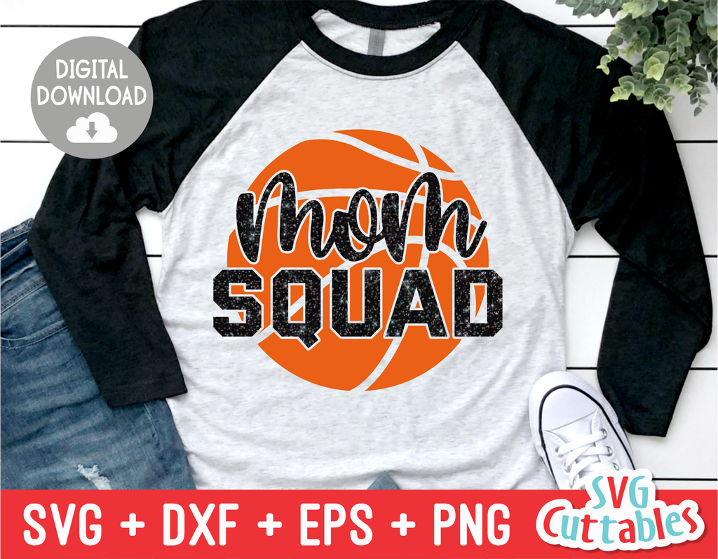 Basketball Mom Squad | SVG Cut File