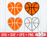 Basketballs Hearts