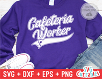 Cafeteria Worker | SVG Cut File