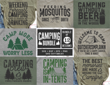 Camping Bundle 1  | SVG Cut File