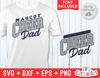 Cheer Dad Template 0045 | SVG Cut File