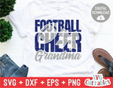 Cheer Grandma  | Football Mom | SVG Cut File