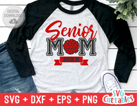 Cheer Senior Mom Pom Pom | SVG Cut File