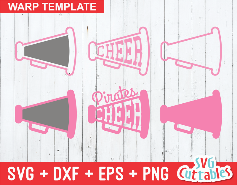 Cheer Cones Cheer Megaphones with Warp Template | svgcuttablefiles cheer-megaphone-over-5-713-royalty-free-licensable-stock-illustrations-drawings-shutterstock