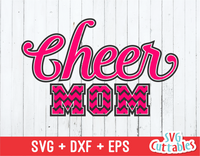 Cheer Mom Script and Chevron