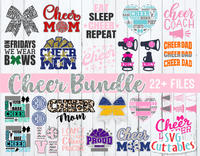 Cheer Bundle #2 | Cheer svg Cut Files
