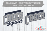 Cheer Squad | Cheer Template 0042 | SVG Cut File