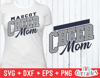 Cheer Mom | Cheer Template 0043 | SVG Cut File