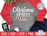 Christmas Spirit Loading  | Cut File