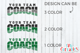 Mulit Sports Template 3 |  Coach SVG Cut File