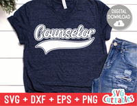 Counselor Swoosh | svg Cut File