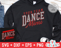 Dance Mimi | Dance Template 008 | SVG Cut File