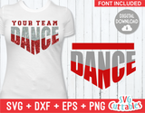 Dance Template 0019 | SVG Cut File