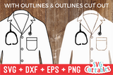 Doctor Coat | SVG Cuttable