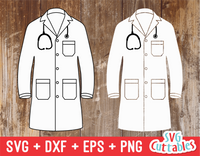 Doctor Coat | SVG Cuttable