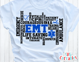 EMT Word Art | SVG Cut File