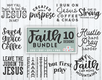 Faith Bundle  |  SVG Cut File