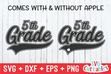 Fifth Grade | SVG Cut File