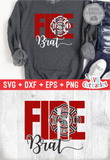 Firefighter Brat | SVG Cut File