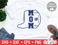 Football and Drill Team Mom |  SVG Cut File