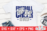 Cheer Dad and Football Dad | SVG Cut File