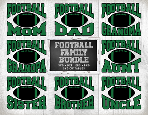 Football Family SVG Bundle
