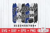 Football Girlfriend | SVG Cut File