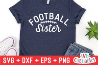 Football Sister | SVG Cut File