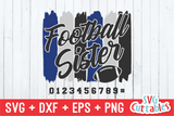 Football Sister | SVG Cut File