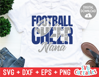 Cheer Nana  | Football Mom | SVG Cut File